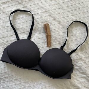 SKIMS - Fits Everybody Push-Up Bra - black - size 32B